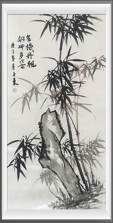 美协会员刘亚东墨竹