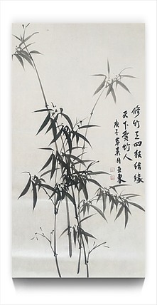 美协会员刘亚东墨竹