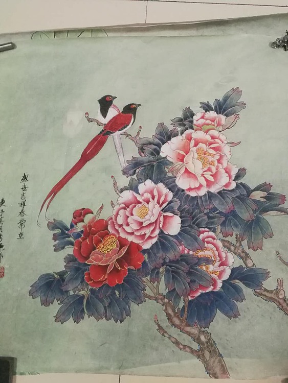工笔花鸟