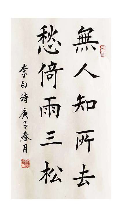 陕西省长安书画研究院-宁可 书法5