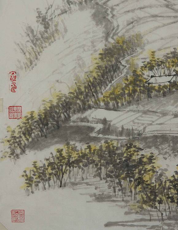 绿野       梁玺写生精品