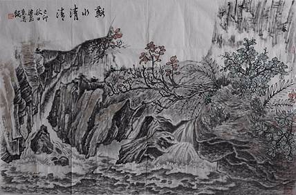 溪水清清     梁玺创作精品