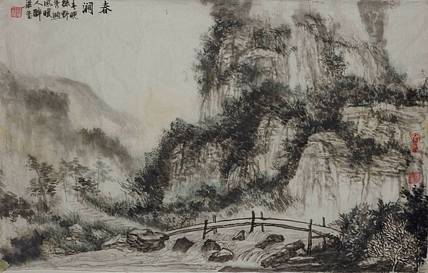 春涧    梁玺写生精品