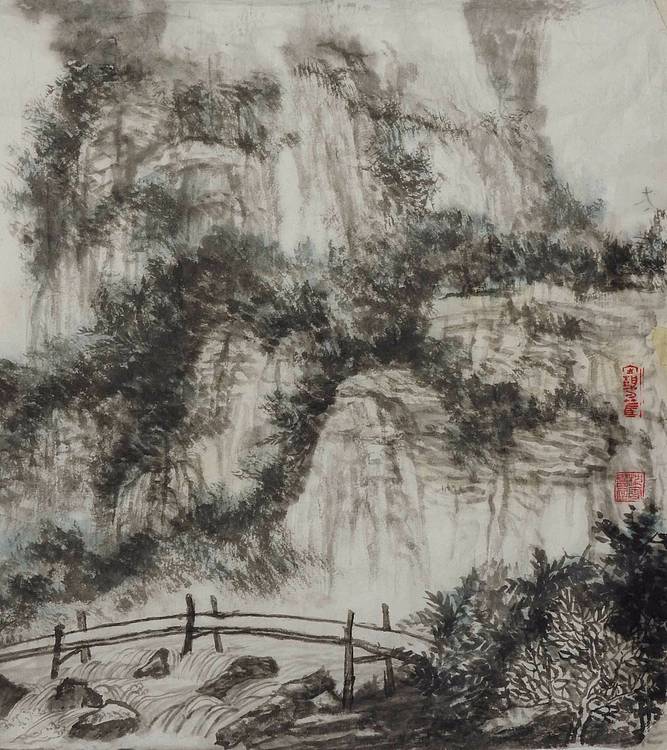 春涧    梁玺写生精品