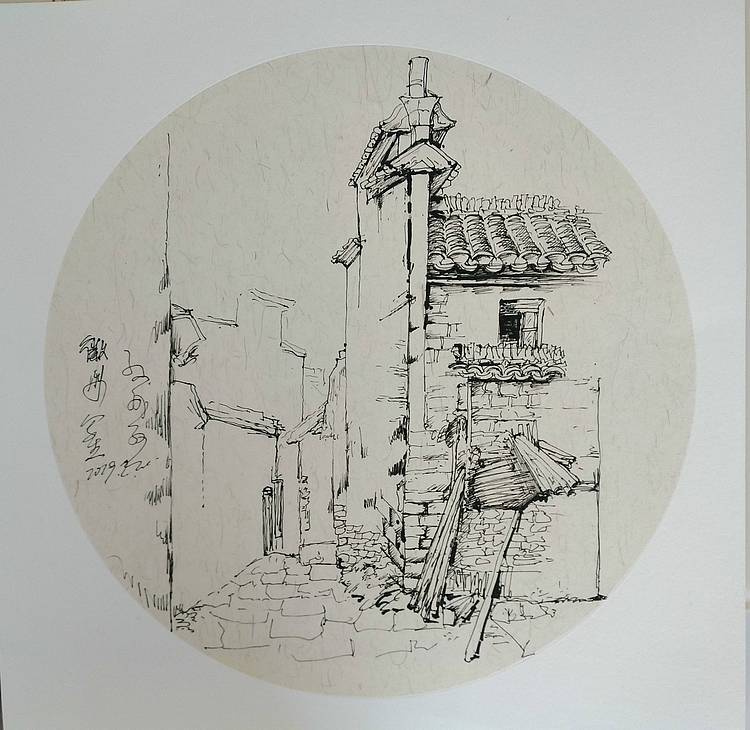 徽州系列速写