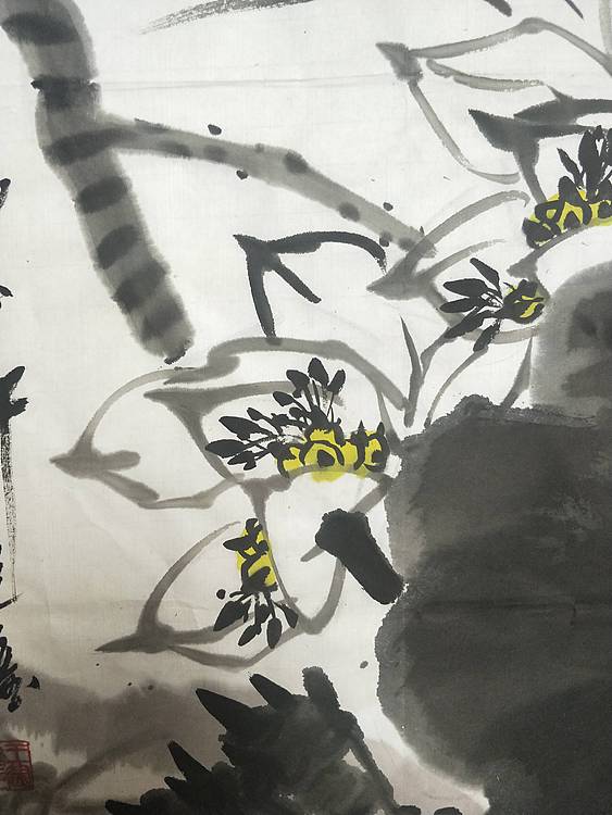 中国花鸟画研修院高研班 王建鑫 荷花图，盛世荷风。