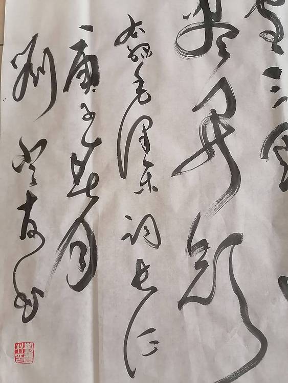 中国书画协会会员，知名书法家。