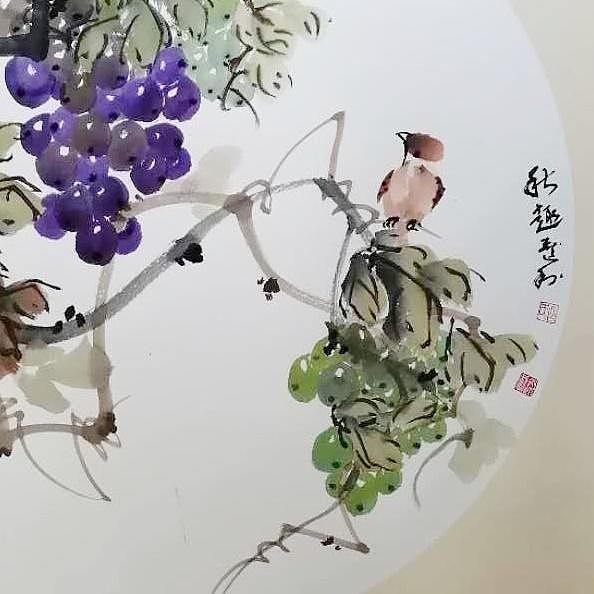 长安于右任书画艺术研究院副院长 吕选利 花鸟23
