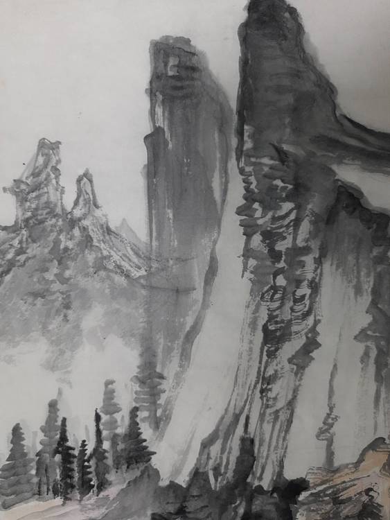 省级画家于祖英《山河明净》