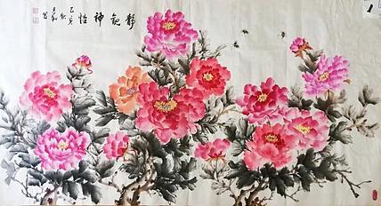 长安于右任书画艺术研究院副院长 吕选利 花鸟1