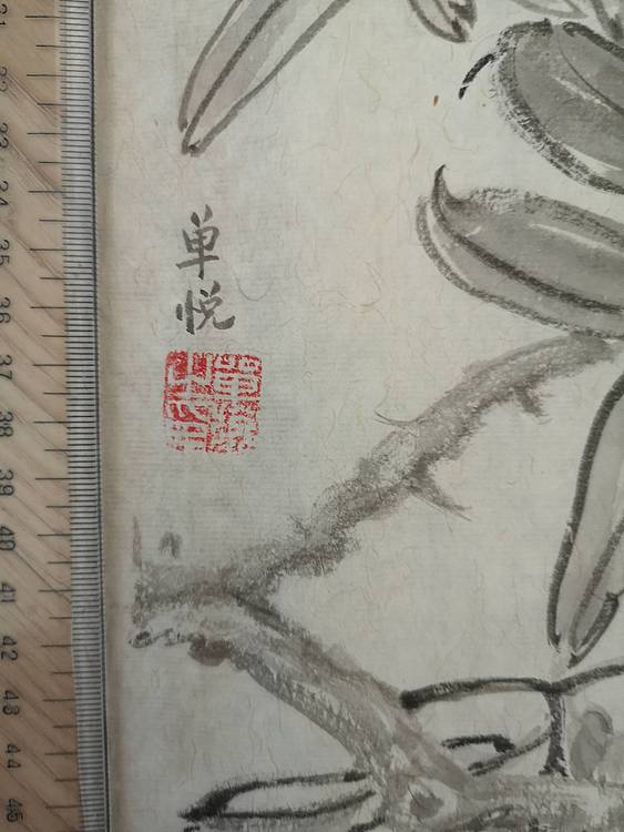 中国艺术研究院 硕士  单悦 双鸟图