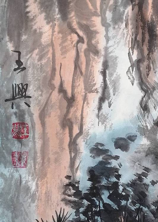 清风衬晚霞