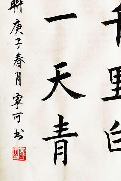 陕西省长安书画研究院-宁可 书法22