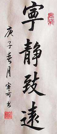 陕西省长安书画研究院-宁可 书法19