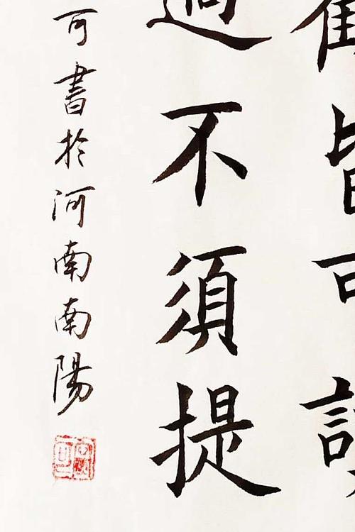 陕西省长安书画研究院-宁可 书法14