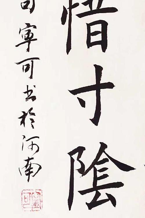 陕西省长安书画研究院-宁可 书法13