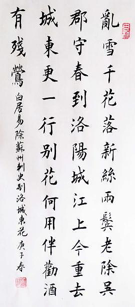 陕西省长安书画研究院-宁可 书法17