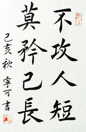 陕西省长安书画研究院-宁可 书法12