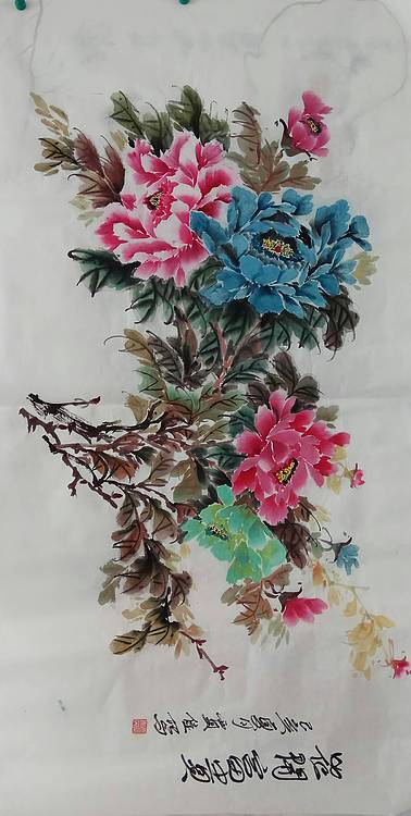 德州老年书画协会会员.贾佳