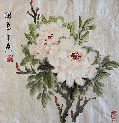 曼雪 陈彦老师作品《国色天香》