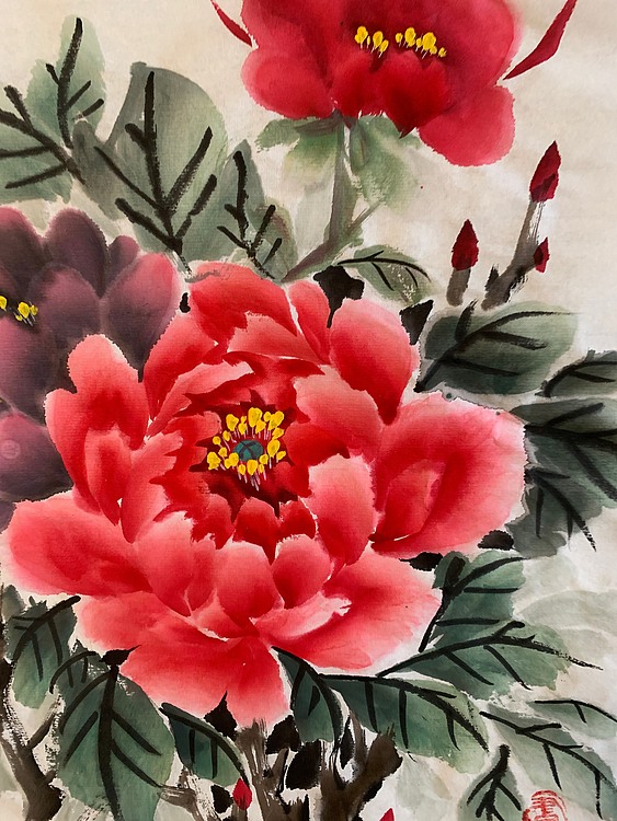 曼雪 陈彦老师作品《国色天香》