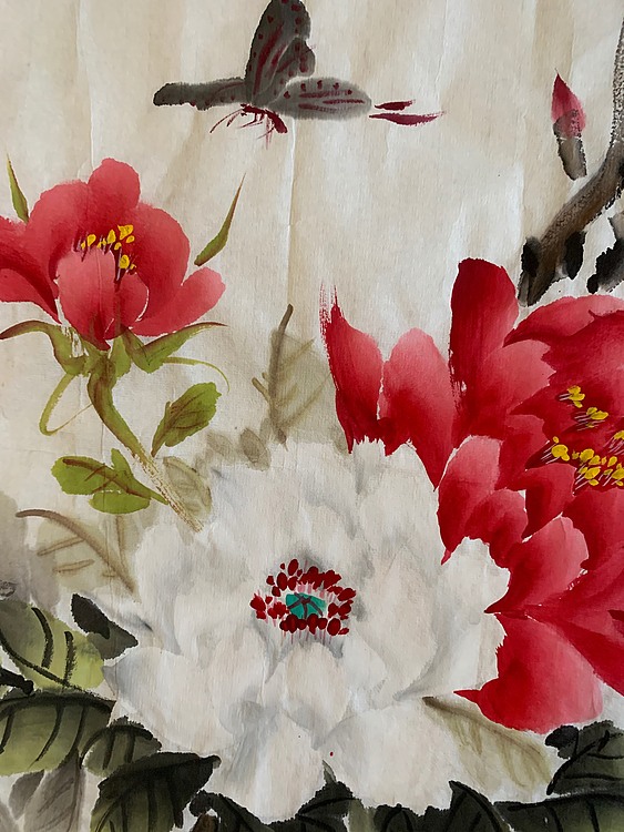 曼雪 陈彦老师作品《花开富贵》