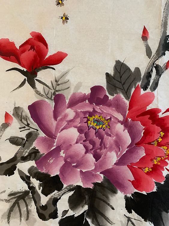 曼雪 陈彦老师作品《富贵吉祥》