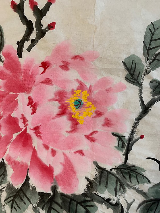 曼雪 陈彦老师作品《富贵吉祥》