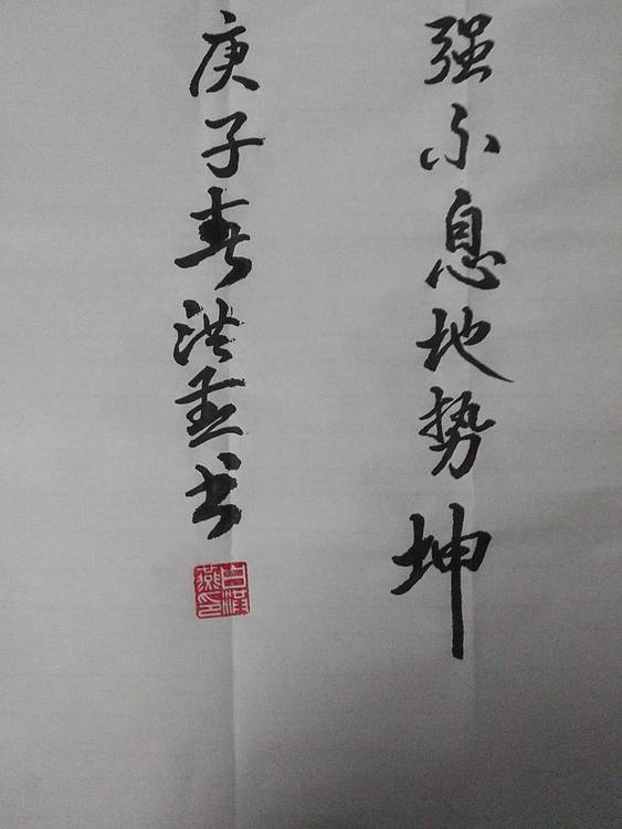 职业书画家 白洪燕 自强不息