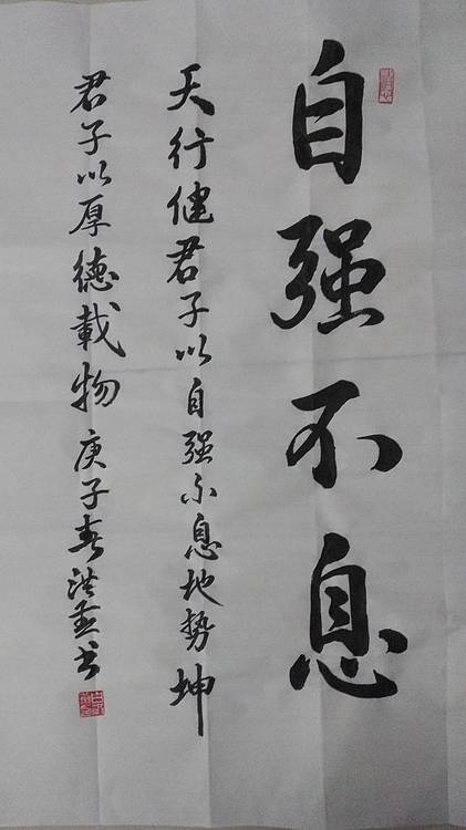 职业书画家 白洪燕 自强不息