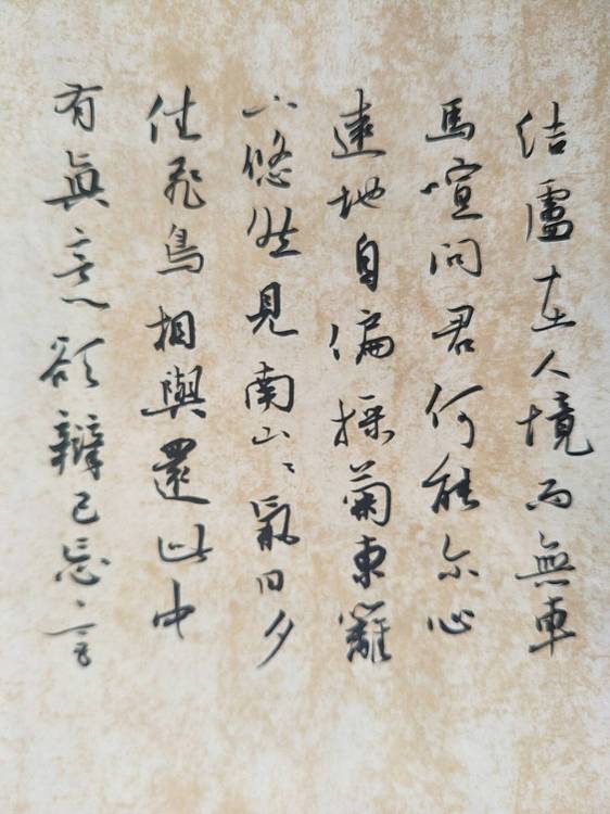 王刚 桃花源记   著名书法家王刚作品