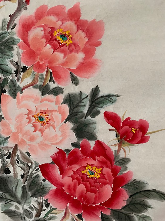 曼雪 陈彦老师作品《富贵吉祥》