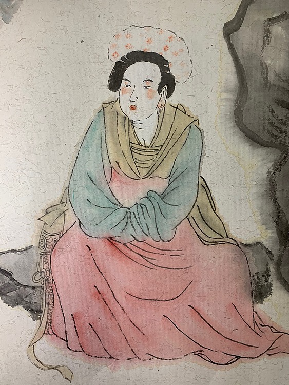中国美术馆研究馆员，收藏部副主任，中国美术馆展览评审委员会委员，中国美术家协会会员、 王雪峰 人物 国画