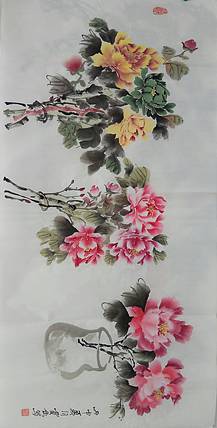 贾秀英 德州老年书画协会会员.贾佳