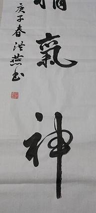 职业书画家 白洪燕 精气神