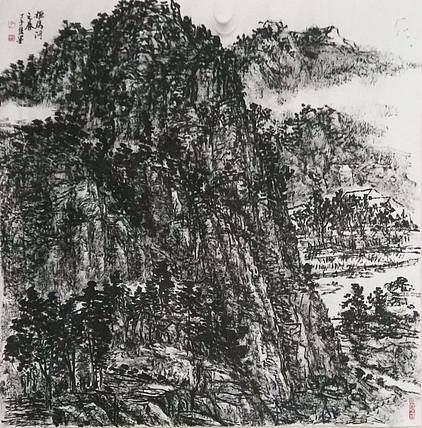 丁颀涵 山水