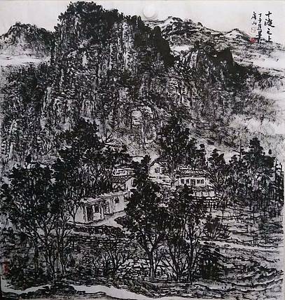 丁颀涵 山水