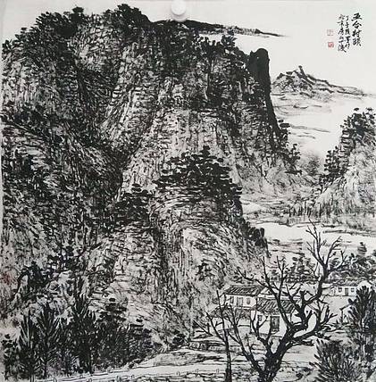丁颀涵 山水