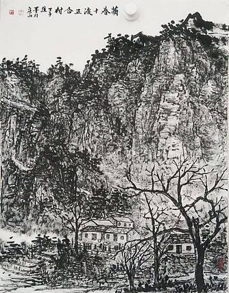 丁颀涵 山水