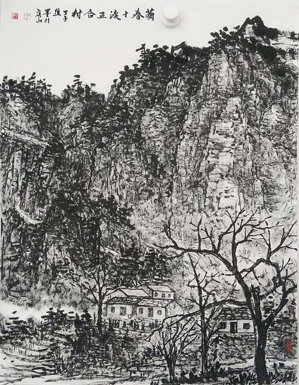 丁颀涵 山水