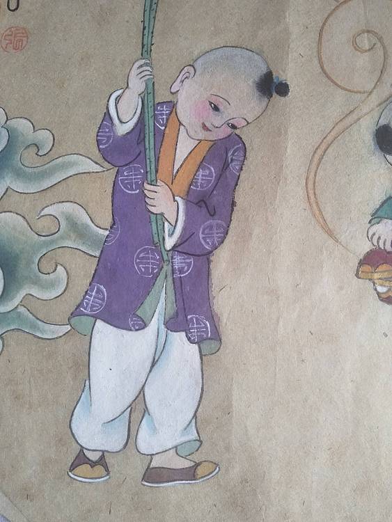 静心 和合二仙