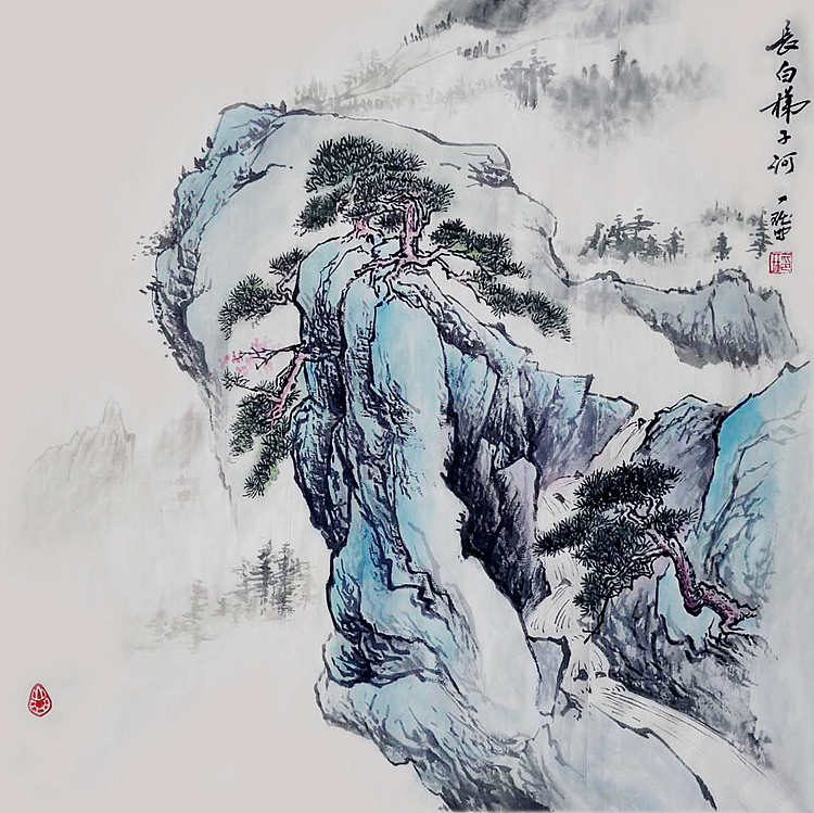 长白梯子河