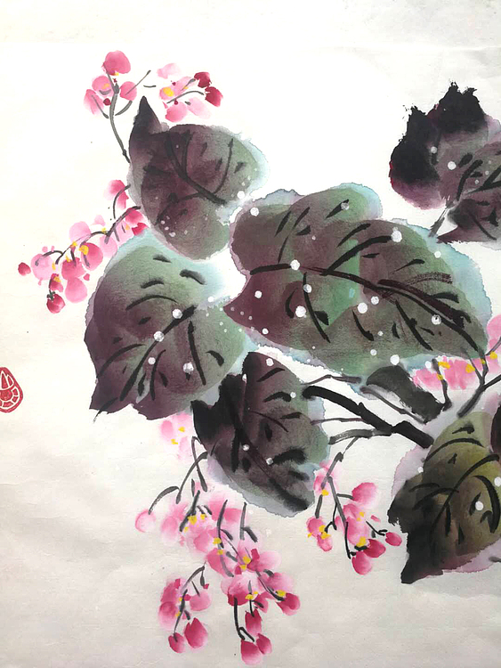花下情语多