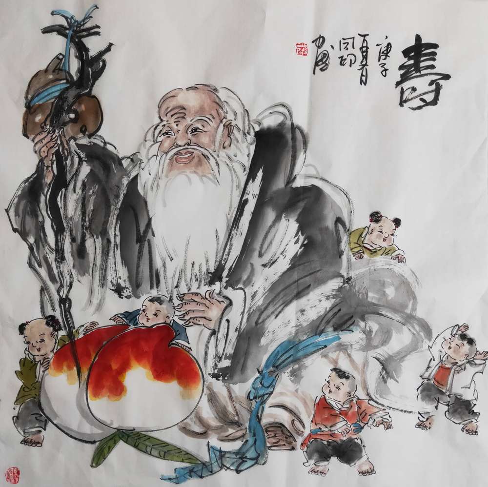 作者介绍 侯同印,国画家