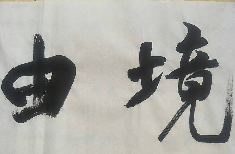 王刚 境由心造    书协理事王刚作品