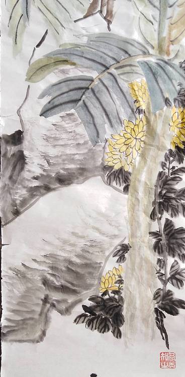 耿学知 手绘花鸟