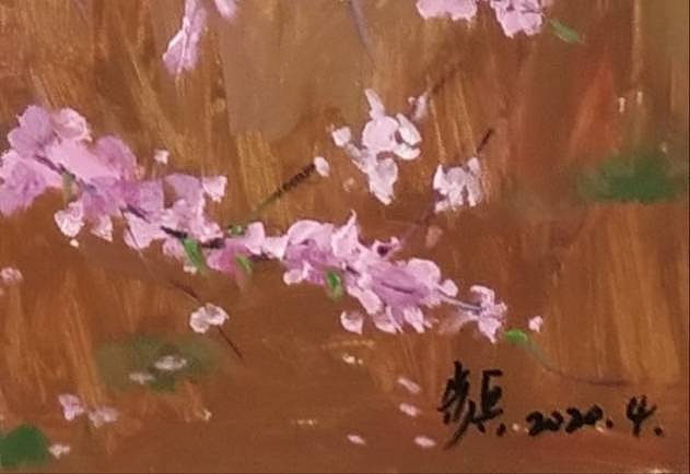 泰山大兵 桃花相映红