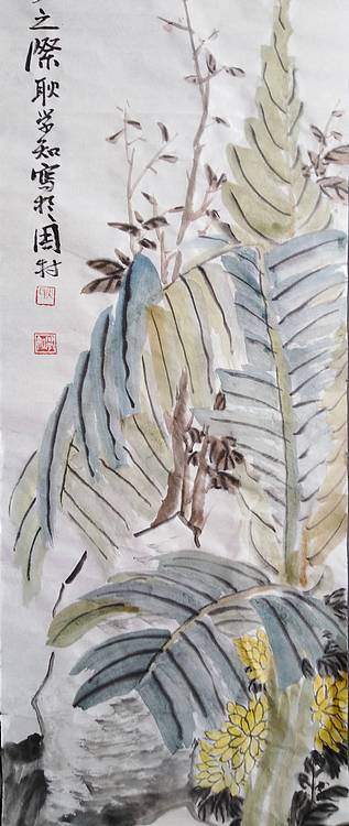 耿学知 手绘花鸟