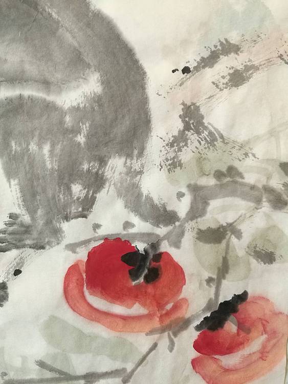 赵钲 中国美术家赵钲画事事能成富贵身，称心如意