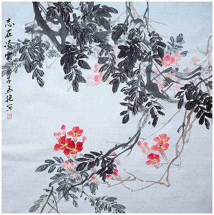 丰色 花鸟